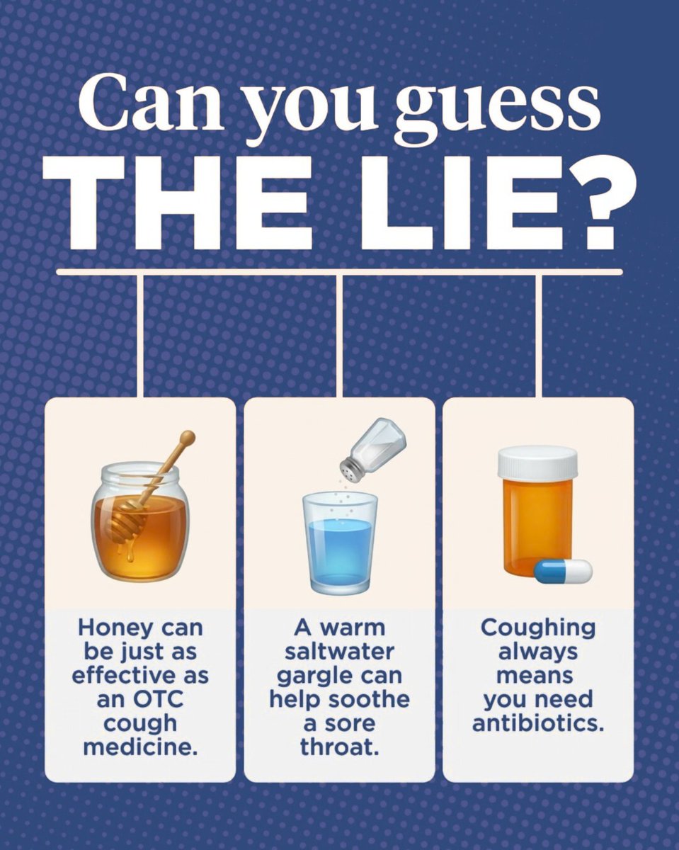 mytopdoc's tweet photo. Spot the Health Myth 👀

Think you know the facts about coughs and sore throats? Let’s test your knowledge.
.
📞 Call (248) 438-6600 to schedule your visit
🌐 Learn more: https://t.co/0cKkFkHIkw 
📍 Walled Lake, Michigan
.
#WalledLakeMedical #WalledLakeMI #PrimaryCare https://t.co/Njv8ZUNhsh