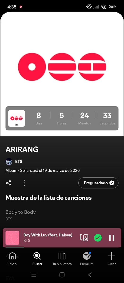 así se siente revisar el conteo para el lanzamiento de arirang