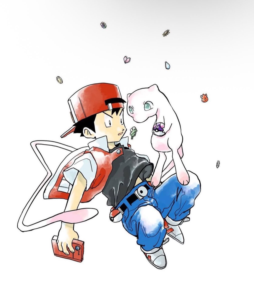 Original Pokémon Gen 1 art by Ken Sugimori.