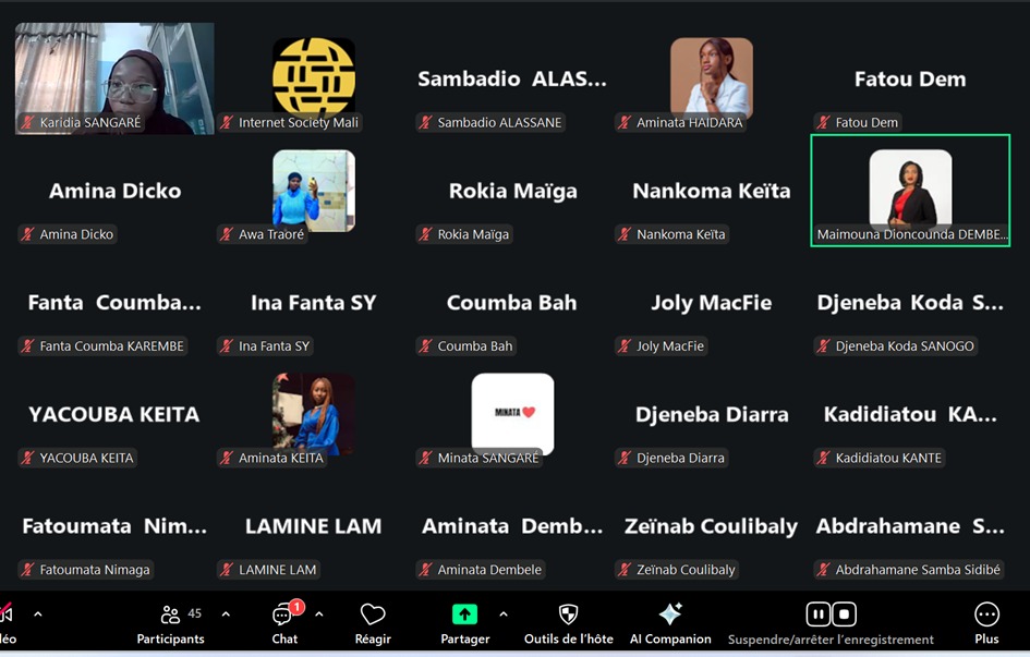 ISOC MALI, le chapitre malien d'Internet Society tweet media