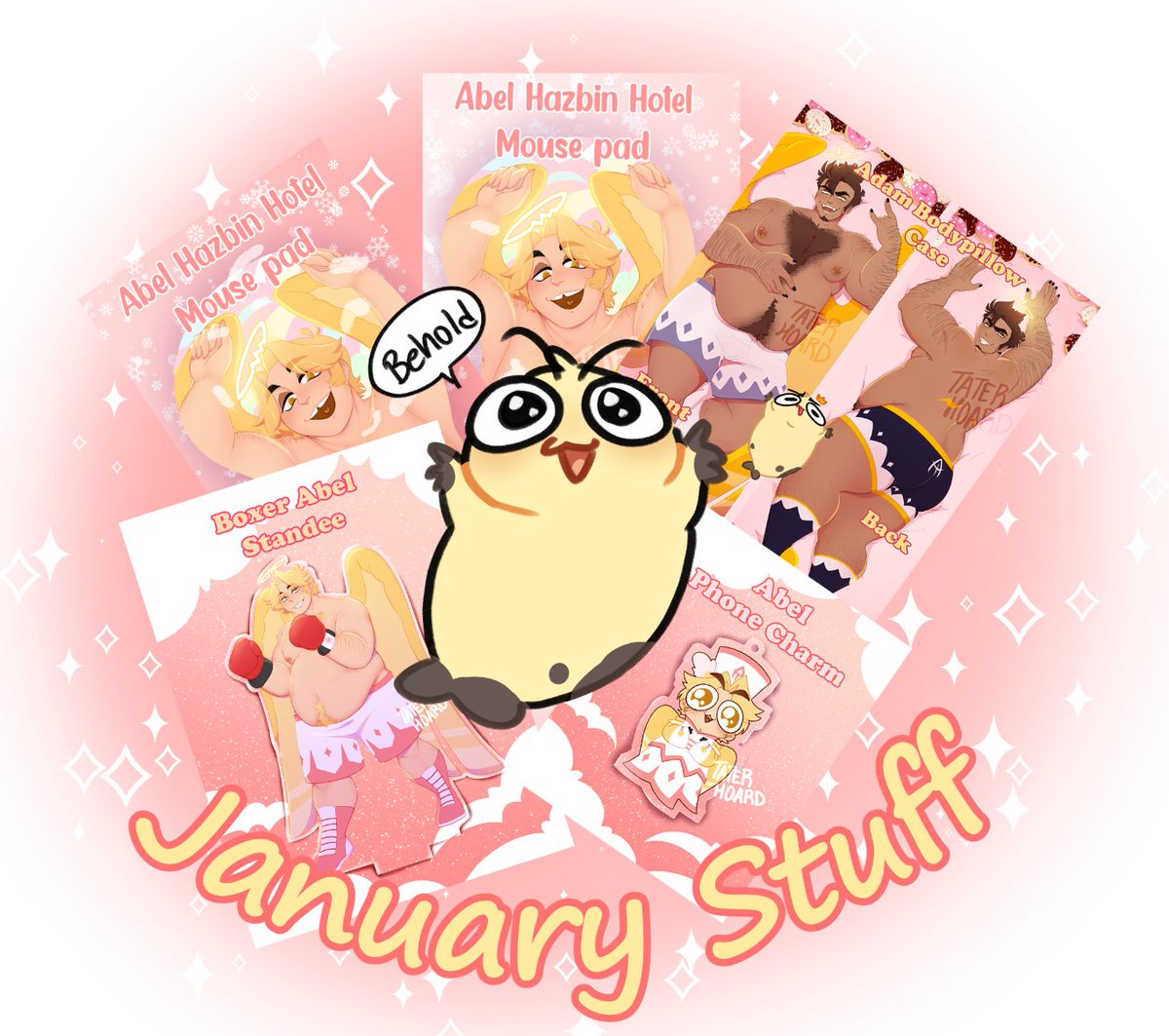 Has finished production and is on its way to me, once I'm done sending everything out the rest of it will go on Etsy!!

Restocks not guaranteed!!

taterhoard.etsy.com