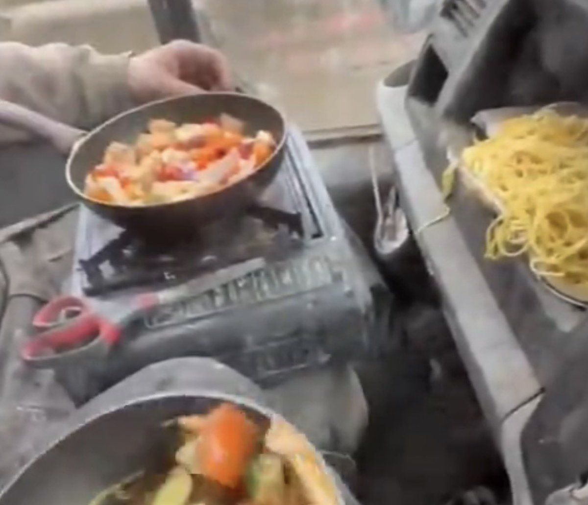 The noodles in the glovebox have fucking done me, faith in this country fully restored
