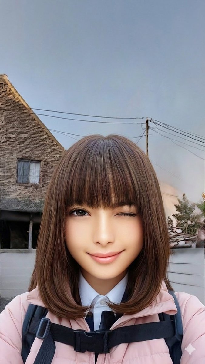 miyuki_p57yrbnd's tweet image. おはようございます🥰
今日は健康診断です😅
朝から絶食です😢
いつも、健康に悪いなぁと思います😱

お仕事の方はご安全に🍀
お休みの方は良い休日を💕
木曜日もよろしく👍
#自撮加工　#faceapper #gemini
2026年終了の日まで296日😁