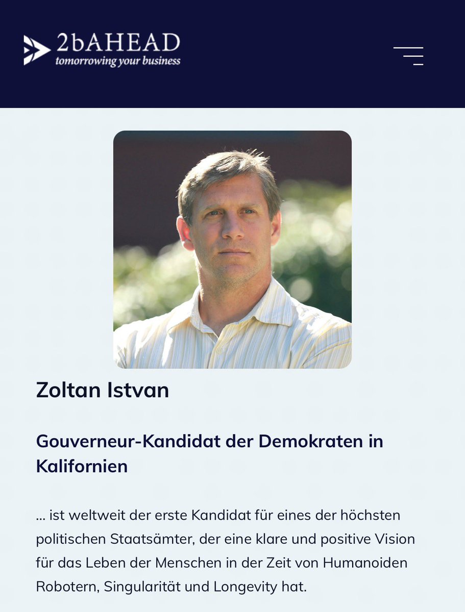 Zoltan Istvan 🖖 tweet media