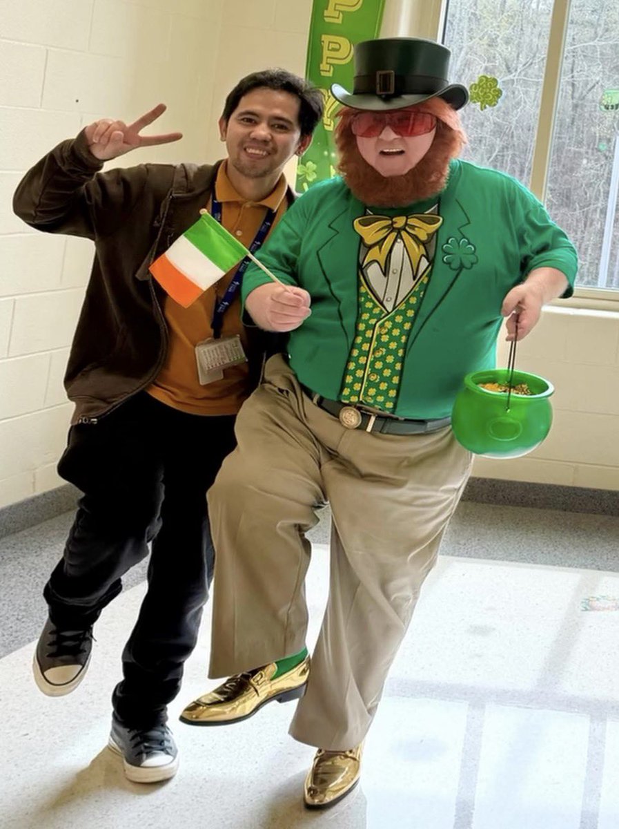 JeffOShields2's tweet photo. We Got Those #StPatricksDayVibes!!! #StPatricksDay ☘️ #WeAreWestwood @WHS_Redhawks https://t.co/fJ4uR1kaIJ