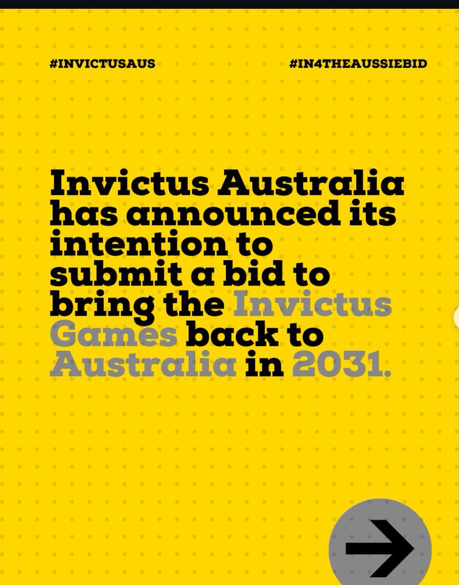 Congratulations to Prince Harry and the Invictus Family on Australia’s intent to host the games in 2031.  🇦🇺 💛🖤

#InvictusGames2031 🪖🎖️
