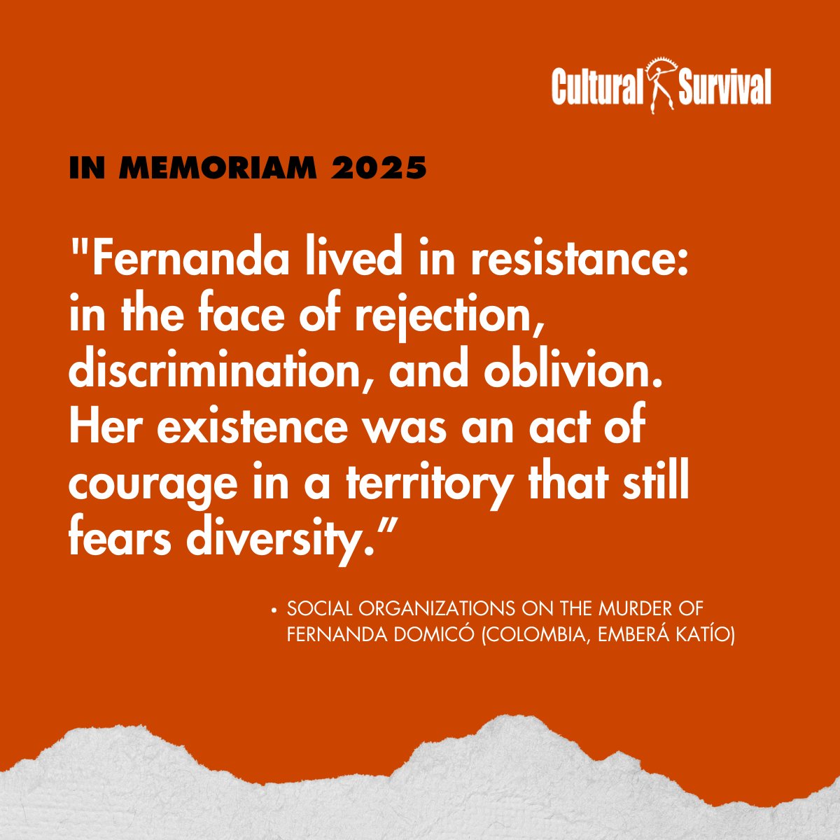 Cultural Survival tweet media