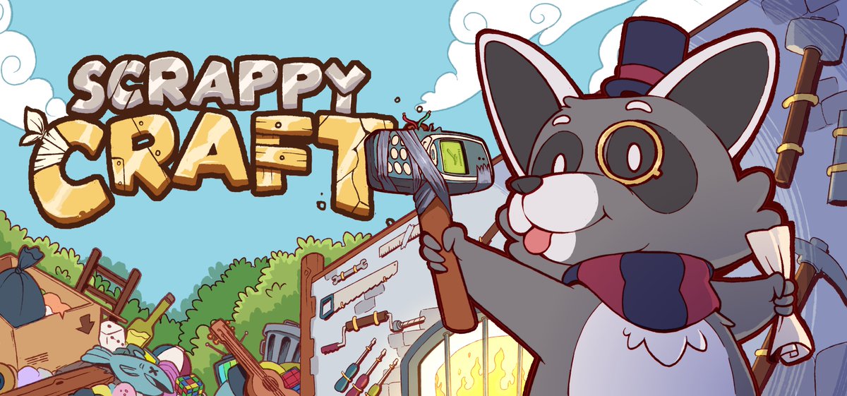 Team Momoy ⚒️ Wishlist Scrappy Craft on Steam! tweet media