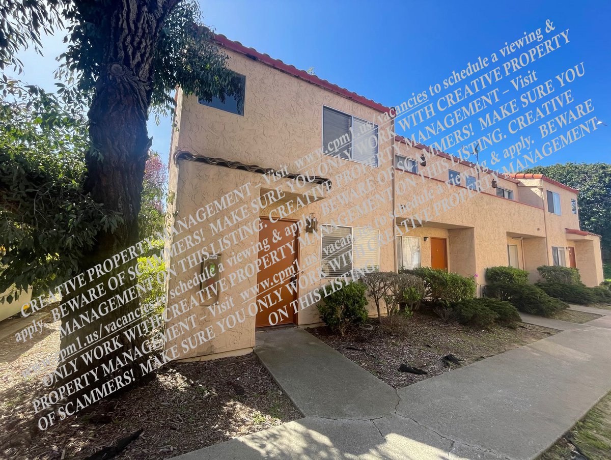 CPM_Monterey's tweet photo. New Vacancy - 3037 Sunset Ave. Unit 3, Marina, CA 93933. 
Rent $2,145/month 

This 2-story Townhouse offers a half a bathroom downstairs, and full shared bathroom for the 2 bedrooms upstairs, large bedroom with walk in closet. 1 carport parking space, shared coin operated washers and dryers are available for the apartment complex tenants.  

Situated in a vibrant community, this apartment is close to parks, some facilities are within a short distance, making daily errands convenient on foot or some bike-friendly paths offering easy access to outdoor recreational activities.
Easy access to HWY 1, minutes from Marina State Beach, CSUMB, VA, shopping stores, and the Monterey Regional Airport is about a 15-minute drive away. 

Deposit $2,145
No Pets, No Dogs, No Cats
No Smoking
No Co-signer's
 
All Showings are self-showings - schedule on-line thru our website cpm1 us