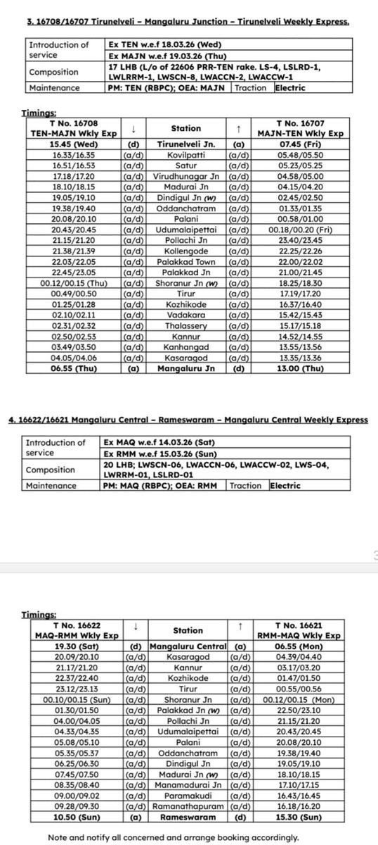 🚅TamilNadu Train Users🚆தமிழ்நாடு ரயில் பயனர்கள் tweet media