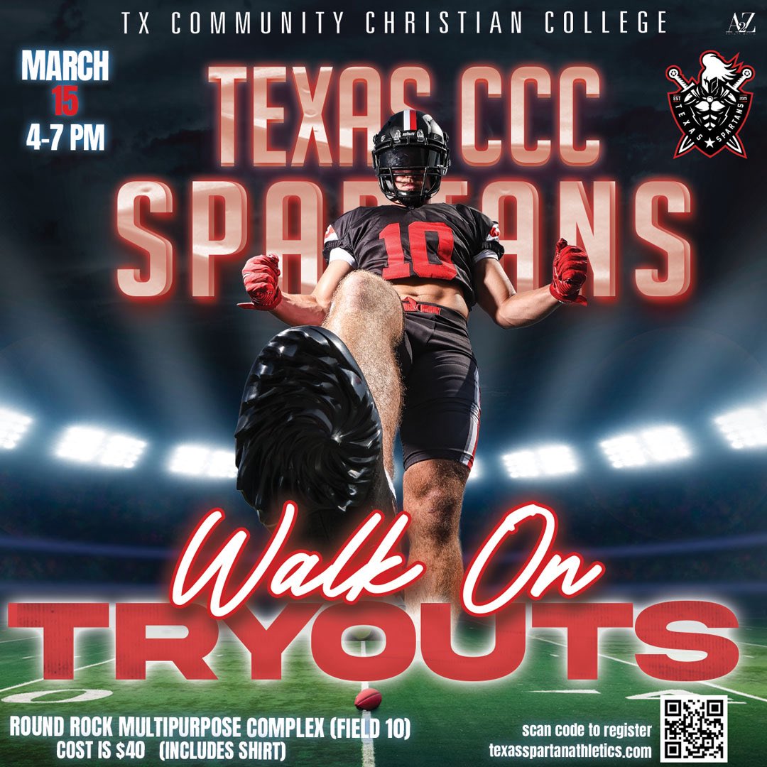 Community Christian College TX Spartans Football tweet media