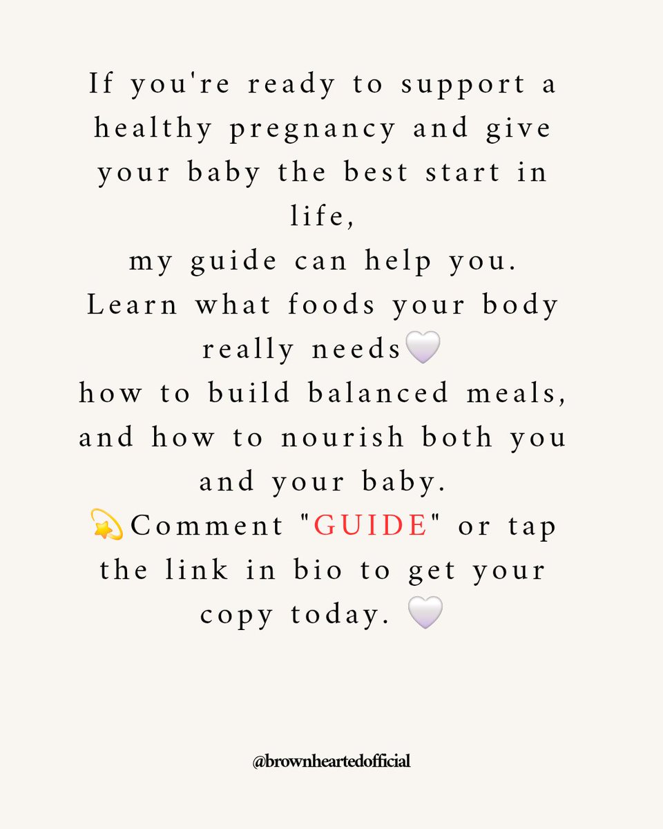 Madison_Bro1's tweet photo. Pregnancy is one of the most important journeys in a woman’s life. 🤍
The foods you choose every day can support your health and your baby’s development.
In my guide, you’ll discover simple nutrition tips to help you stay strong and support a healthy pregnancy. ✨ https://t.co/giWMKT22En