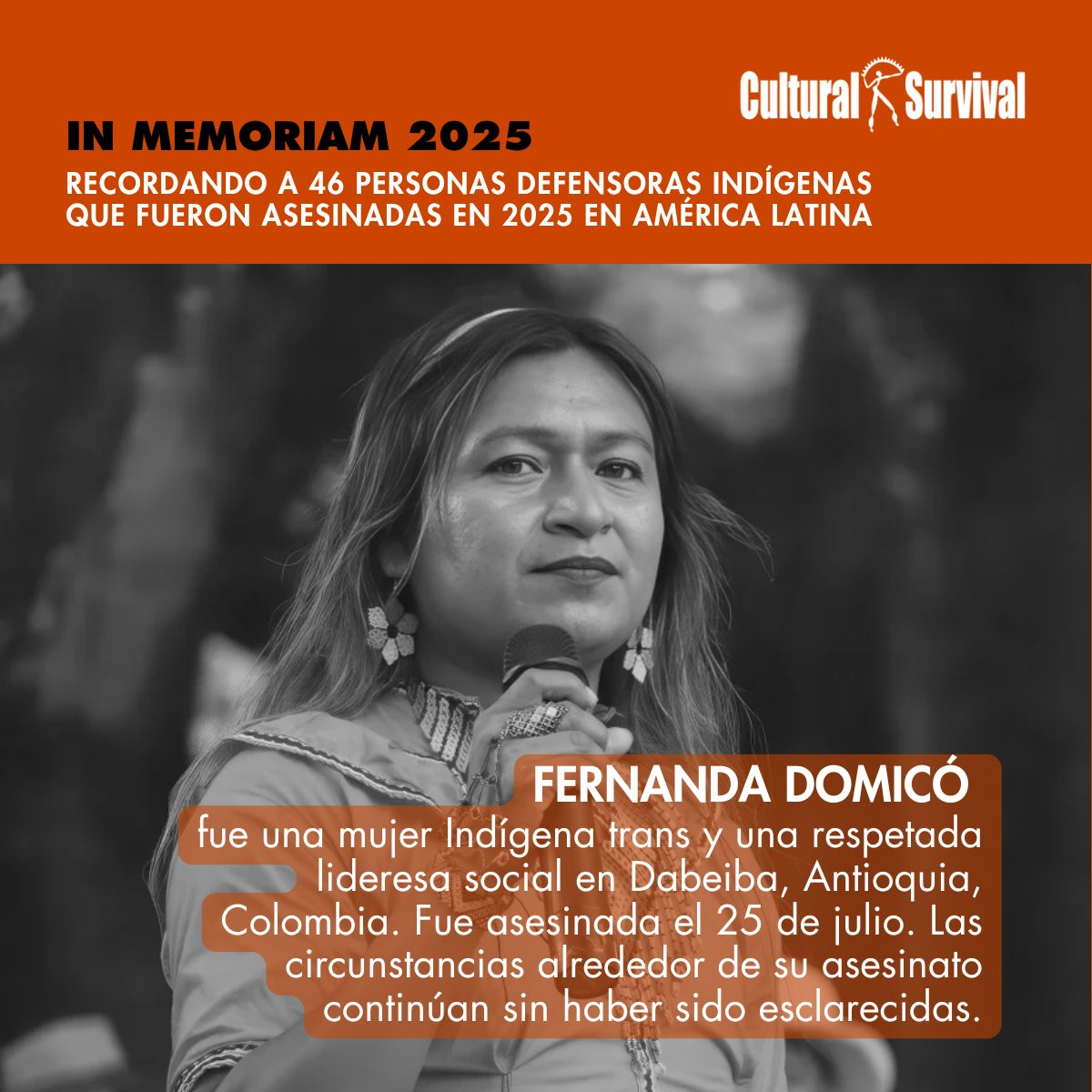 Cultural Survival en Español tweet media