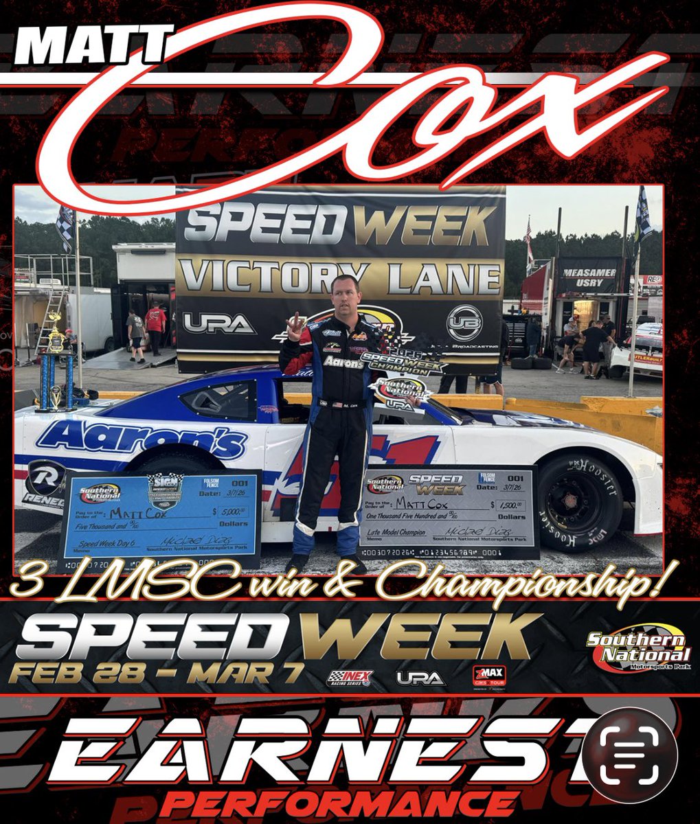 Earnest Performance tweet media