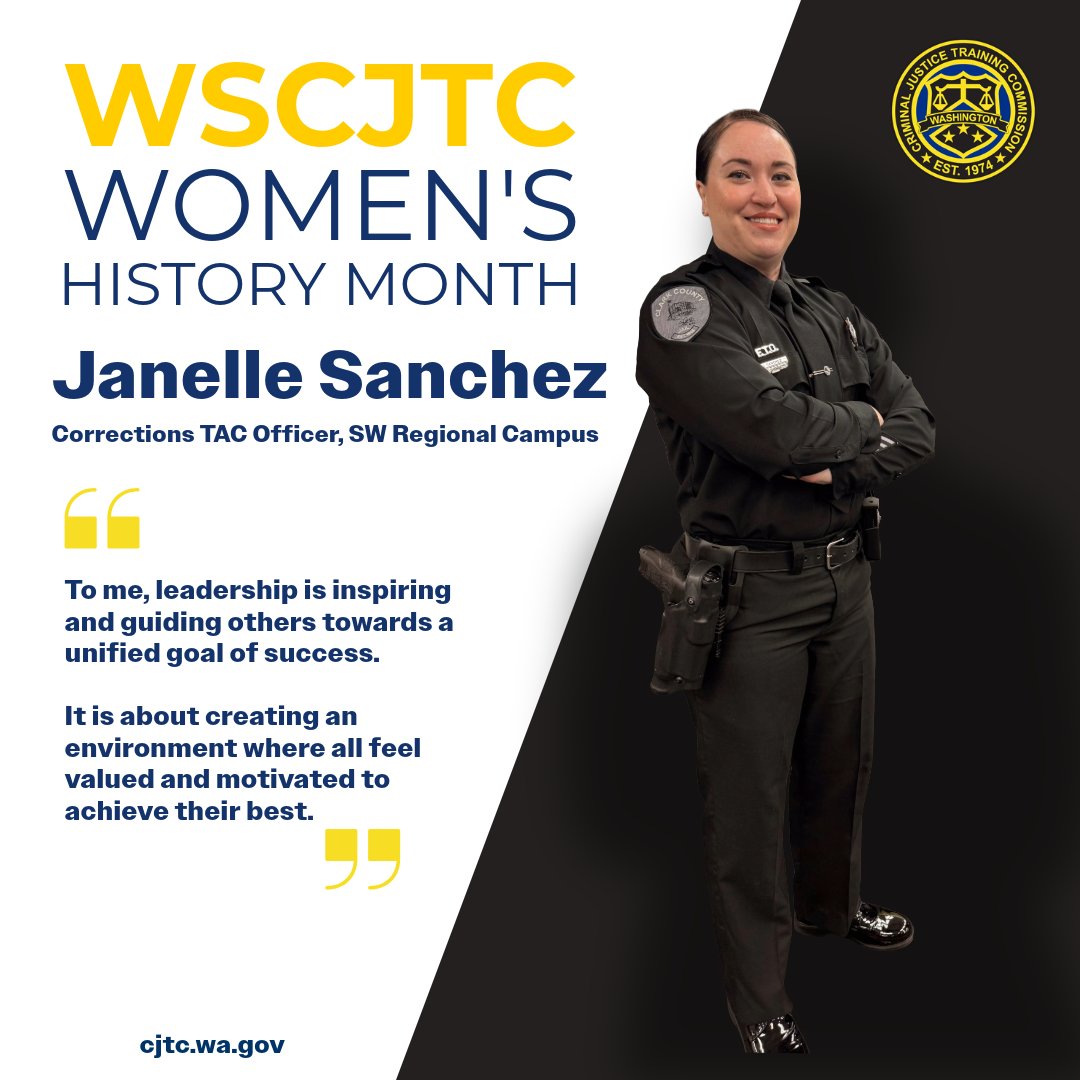 WA State Criminal Justice Training Commission tweet media