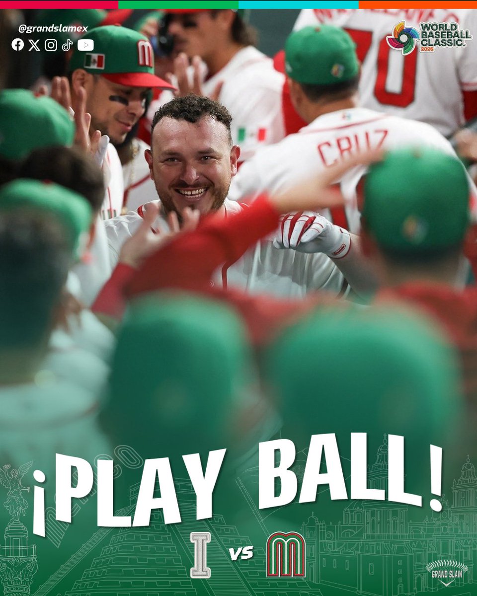 grandslammex's tweet photo. 🗣️¡TODO MÉXICO CON USTEDES, PLAAAAY BAAALL EN HOUSTON!🔥⚾️

#WorldBaseballClassic | #EsMiSangre🩸 https://t.co/9Kw5YzSqza