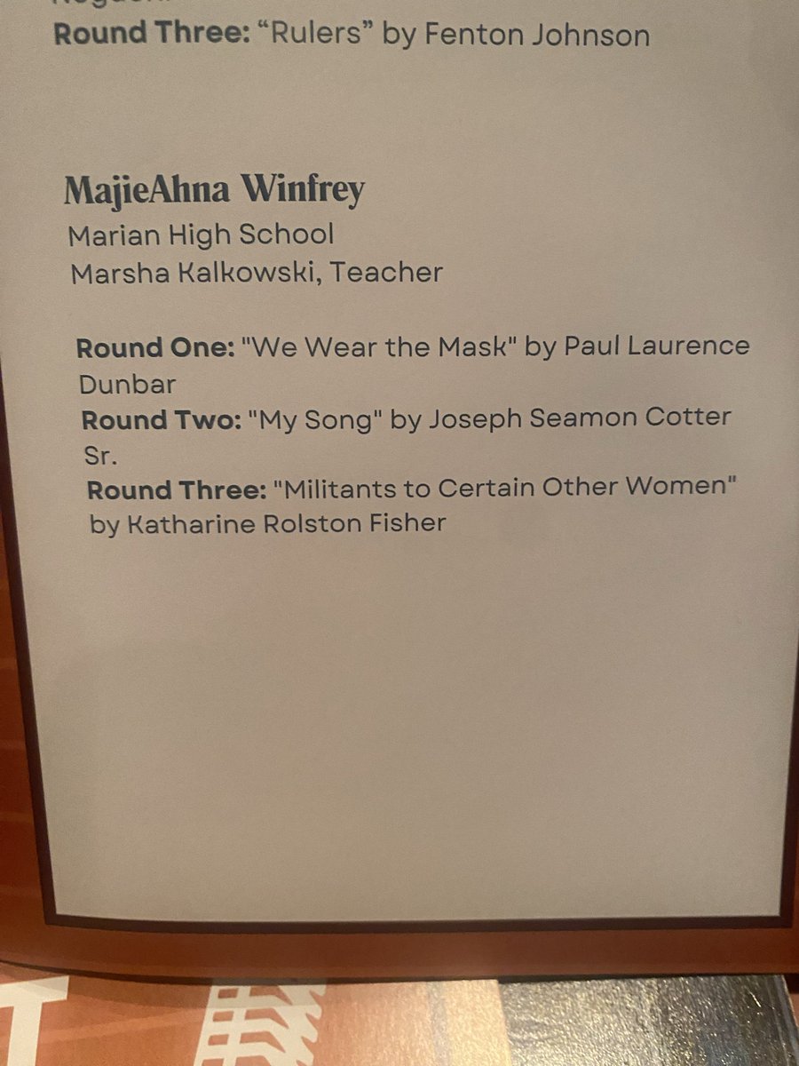 Marian Student Pubs tweet media