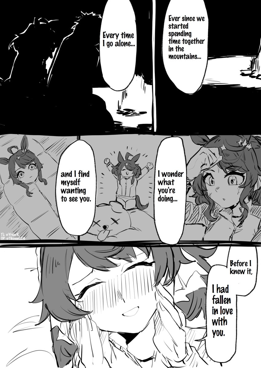 "Daring Tact's confession." by <a href="/Tikusen1216/">ちくせん</a>

#Umamusume 
#UmaTranslations