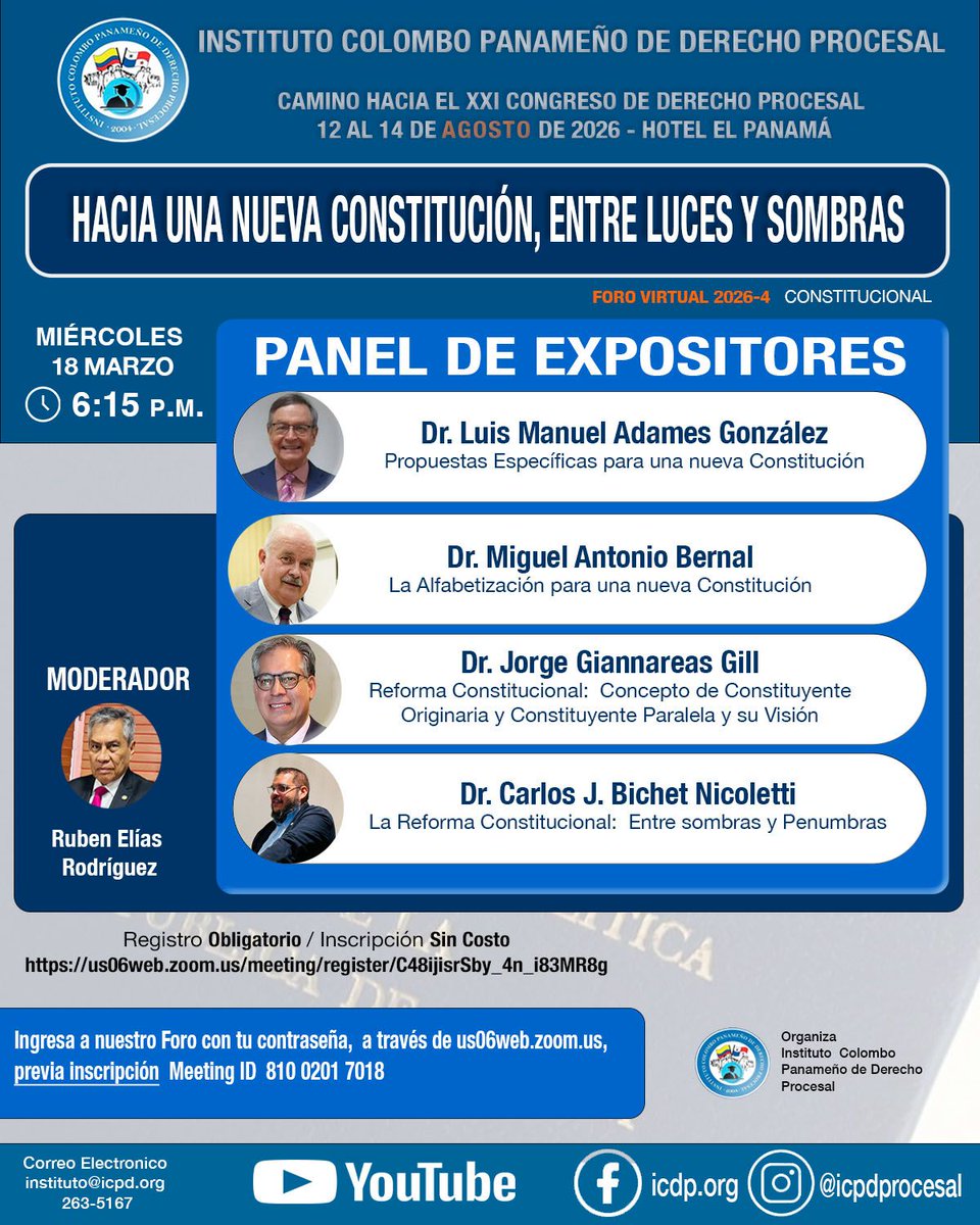 ICP Derecho Procesal tweet media