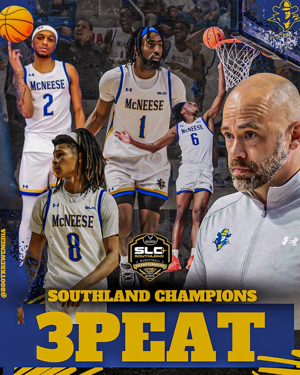 MCNEESE IS HEADING BACK TO THE BIG DANCE 🔥

The Cowboys take down Stephen F. Austin to win the Southland title for the third year in a row 🤠