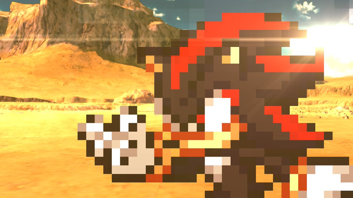 ULTIMATECHAOS46's tweet photo. "With all due respect Dinosaur. Show me how you Yoshi’s actually engage in combat."
"Show me what the Ultimate of their species can do!" https://t.co/00rQZgoqh7