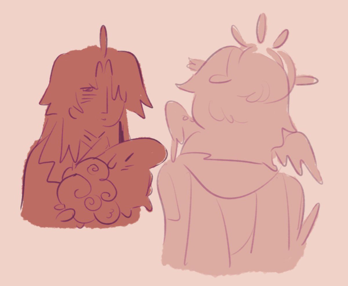 Timely Sunren Doodles!🪽⚔️ tweet media