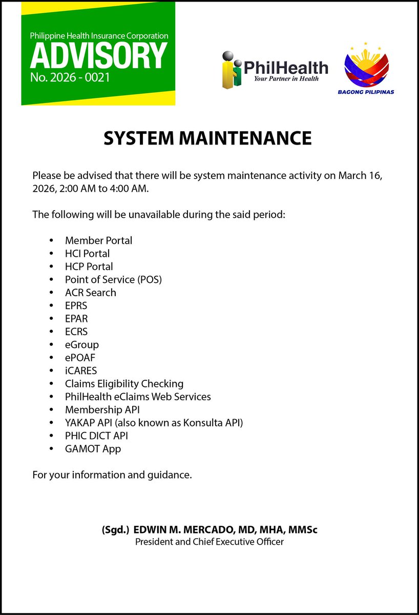 PhilHealth tweet media