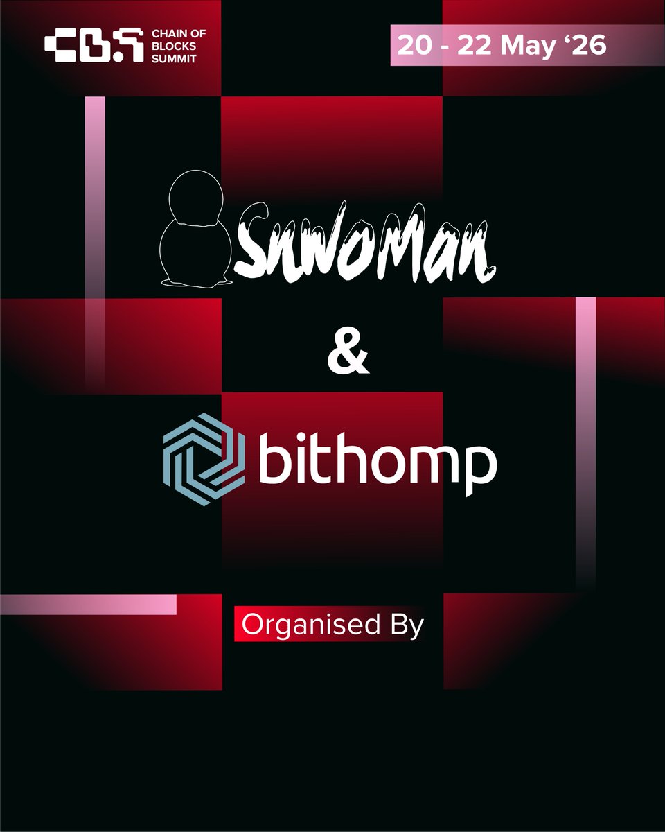 Chain Of Blocks Summit tweet media