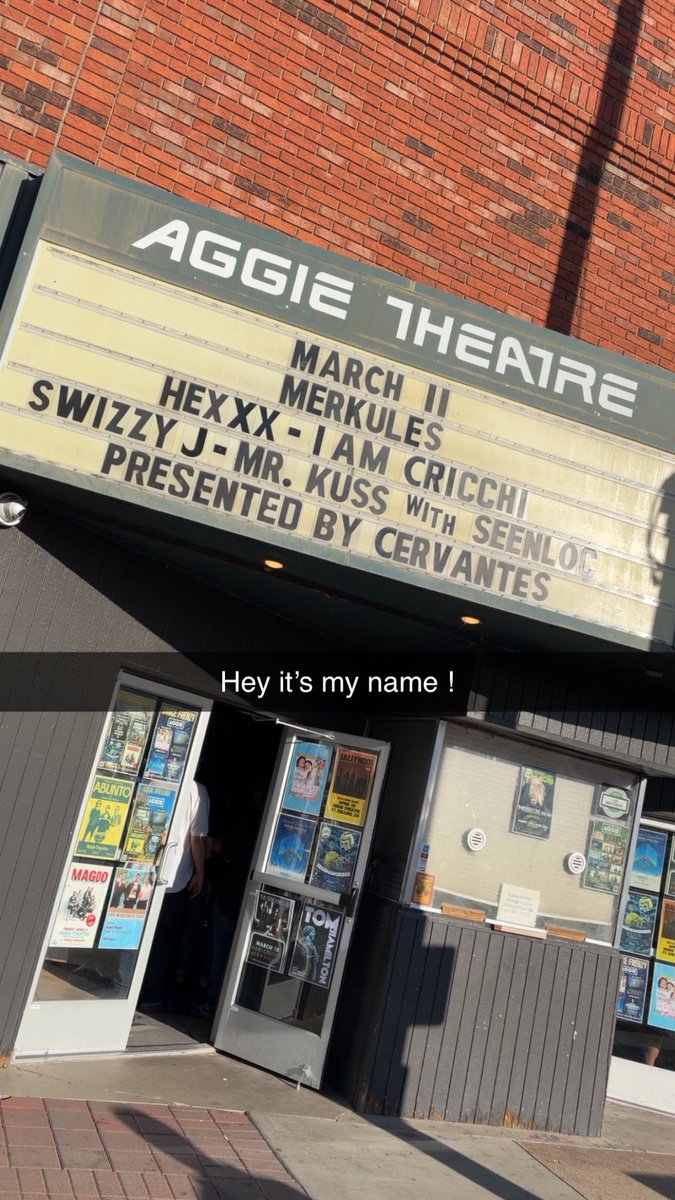 Hey it’s my name