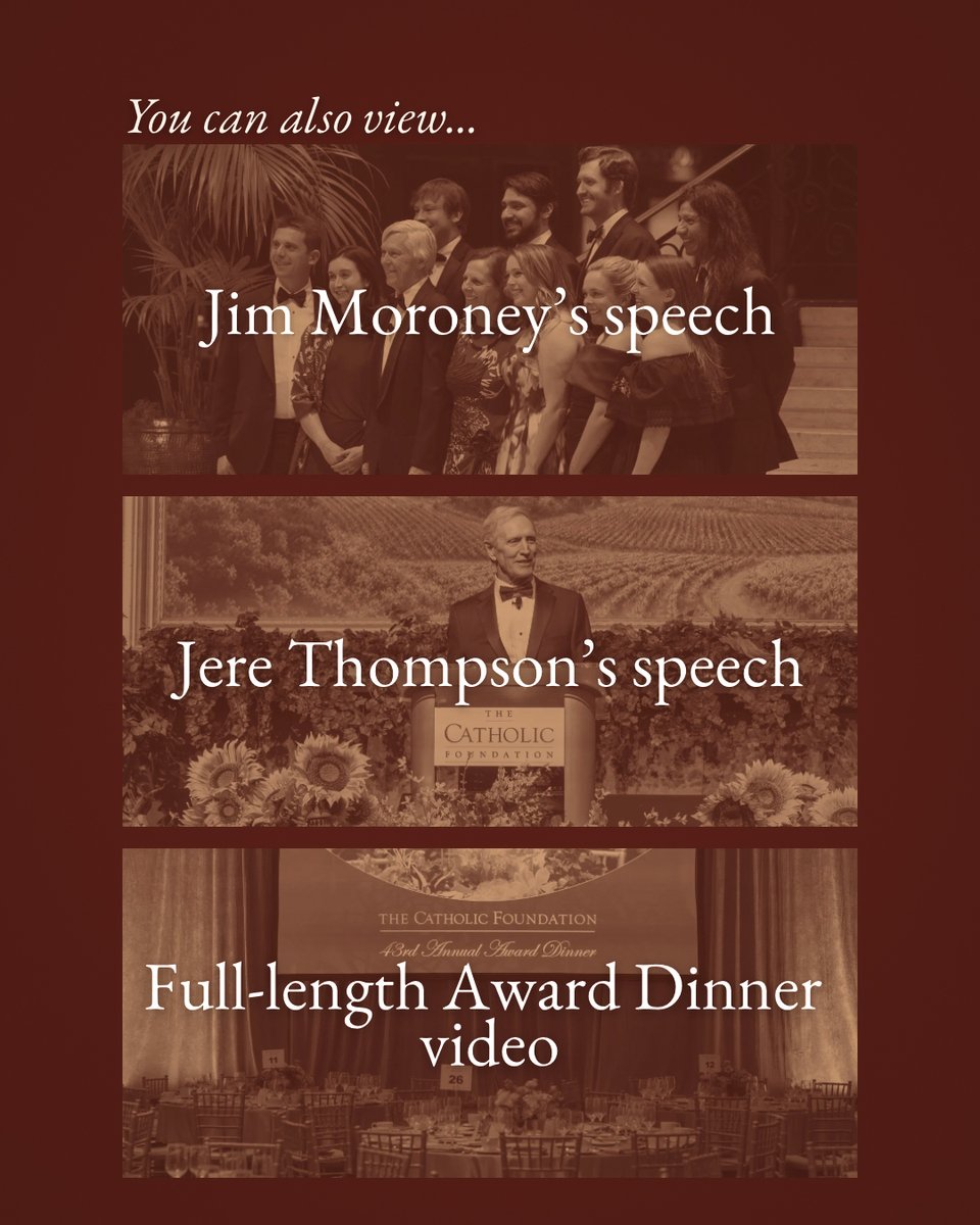 The Catholic Foundation tweet media