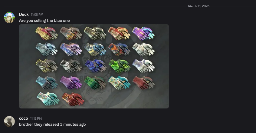 coco - BUYING SKINS tweet media