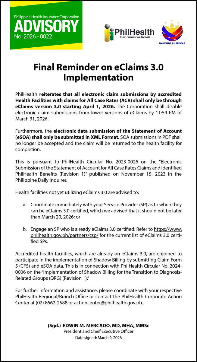 PhilHealth tweet media