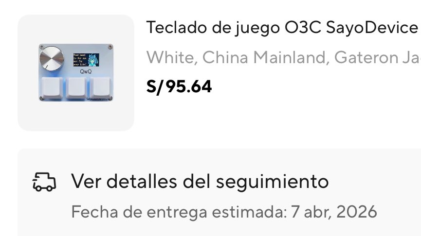 me compré un sayo, en un mes les digo q tal