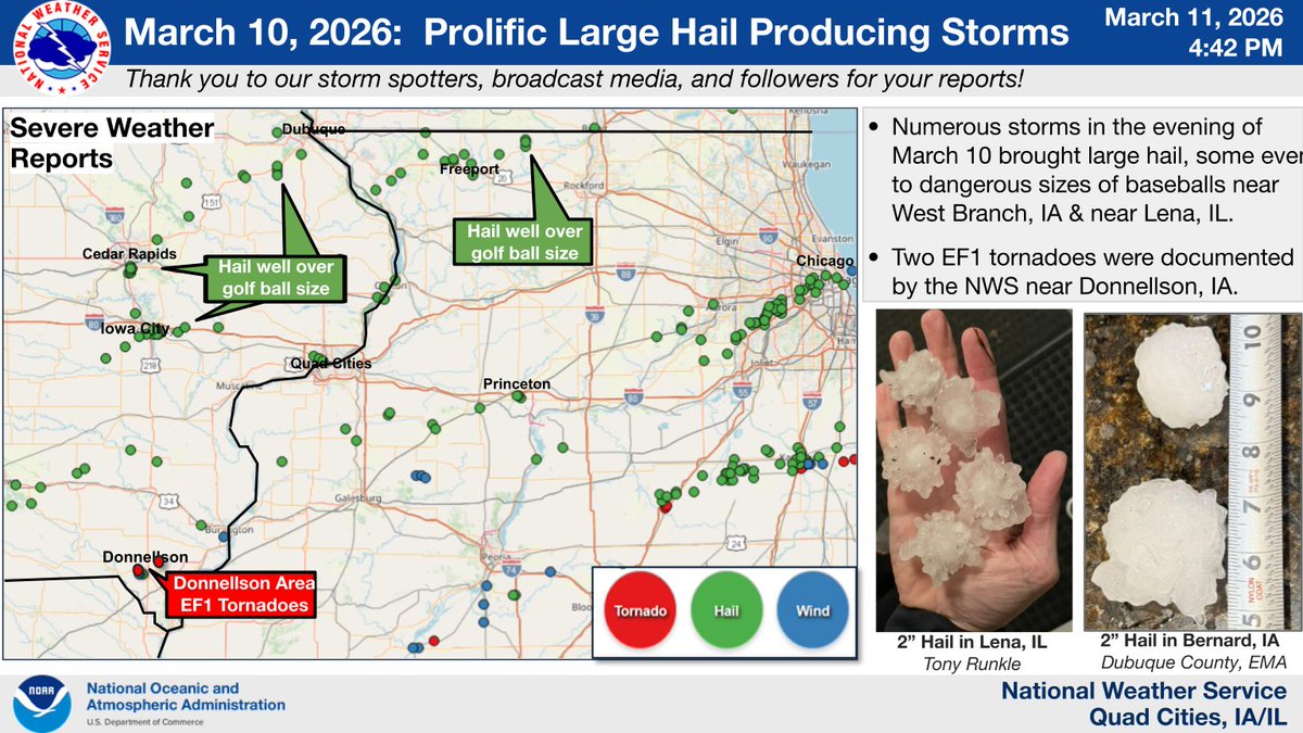 NWS Quad Cities tweet media