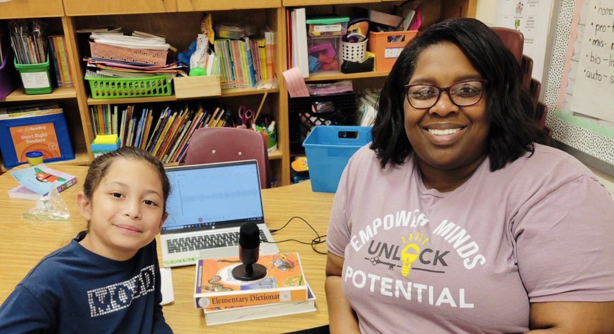 AyannugaRCE's tweet image. What a fun visit to Mrs. Fisher’s 2nd grade class! I was honored to be interviewed for their class podcast. Students are using various text modes to explore, create, and share information. Amazing! #EmpowerMinds #UnlockPotential #WeAreRACERS