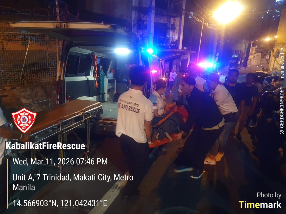 KabalikatR's tweet photo. Maraming salamat sa Guadalupe Viejo Fire and Rescue at Guadalupe Viejo Brgy. Patrol sa kanilang agarang pagresponde at pagtulong sa babaeng naka-electric scooter na aking nasaksihan sa Pagkaka aksidente. https://t.co/vgvG7SHud5