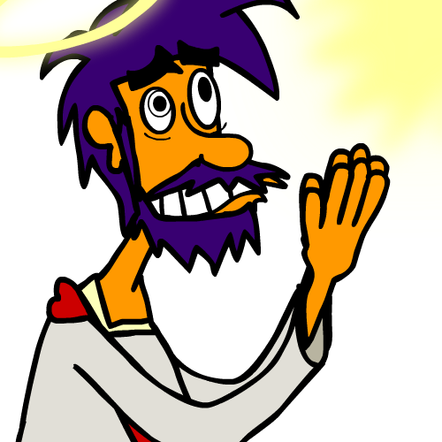 SychoGamer's tweet photo. Since the subathon I notice I say "Oh Jesus" a LOT so, I made a new emote for it https://t.co/JdVMnDpWpf