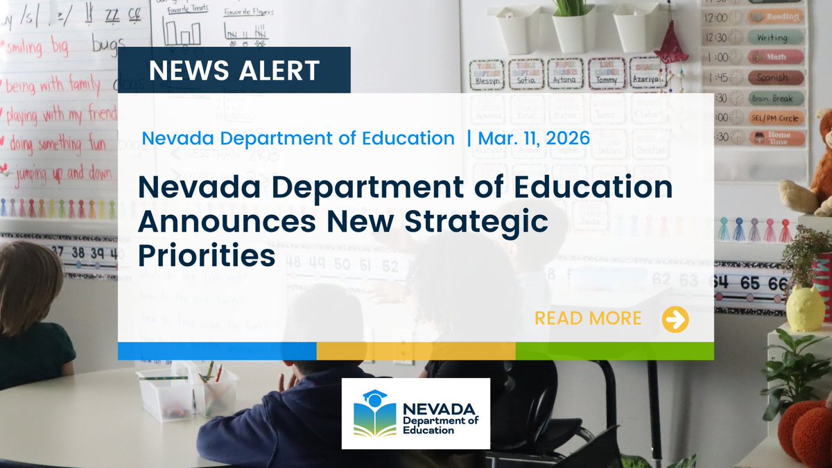 Nevada Department of Education tweet media