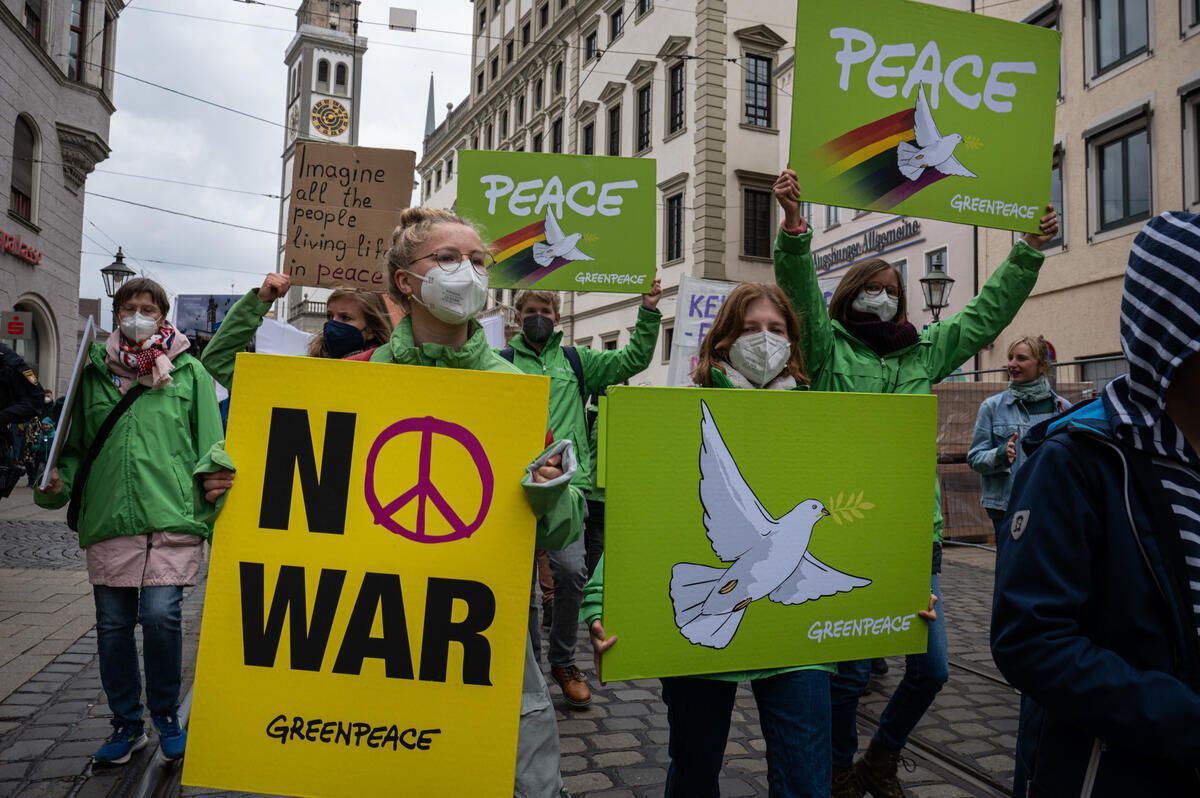 GreenpeaceNZ's tweet photo. As the Iran attacks show, fossil fuel dependence and waging war in a region responsible for more fossil fuel production than any other is inherently expensive and dangerous. 
#climatecrisis #cleanenergy
https://t.co/IvRHDmC1xN https://t.co/L10n9TION2
