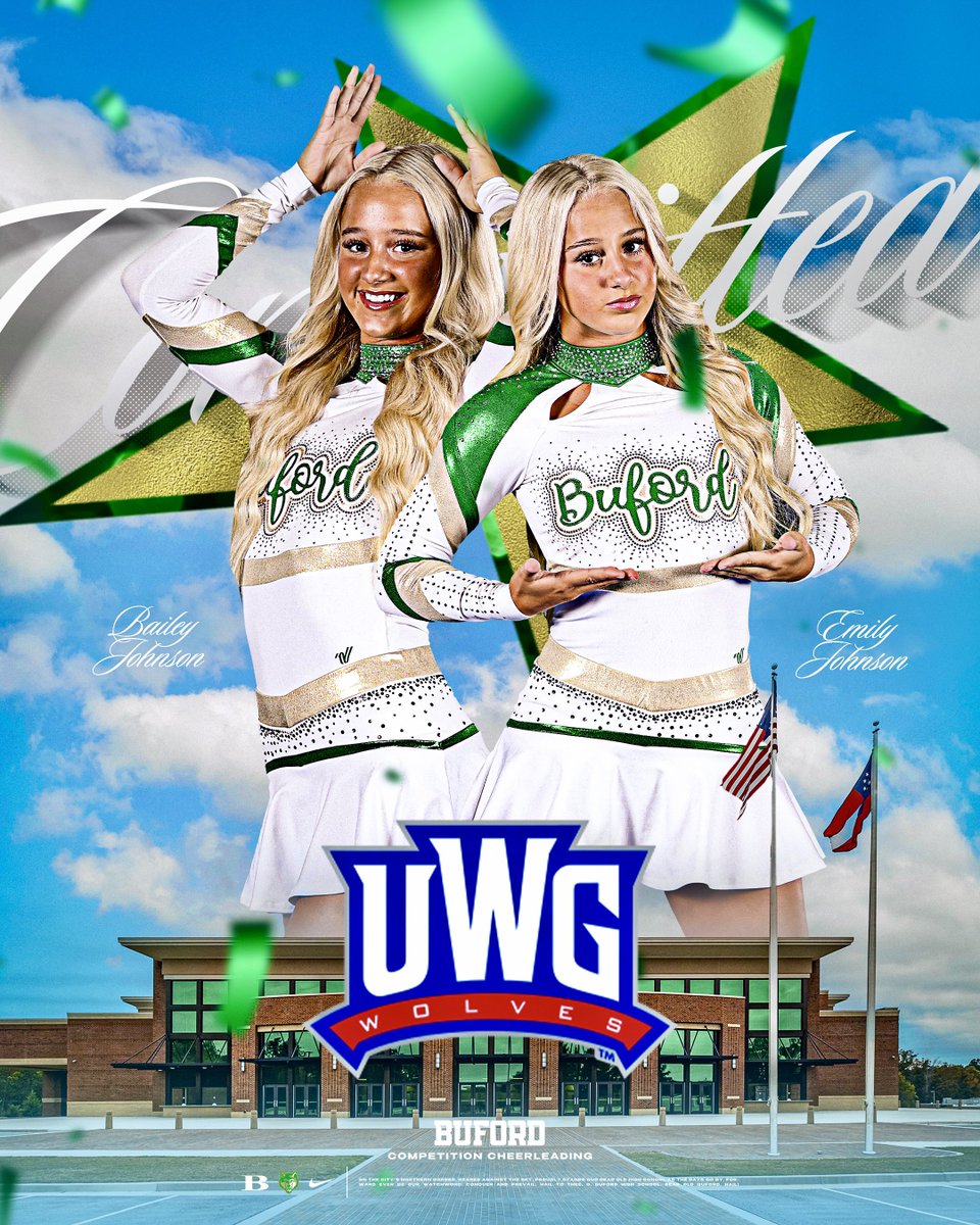Two sisters. One next chapter. 📣🐺

Emily Johnson and Bailey Johnson are taking their talents to the next level — committing to cheer at University of West Georgia

#GoWolves