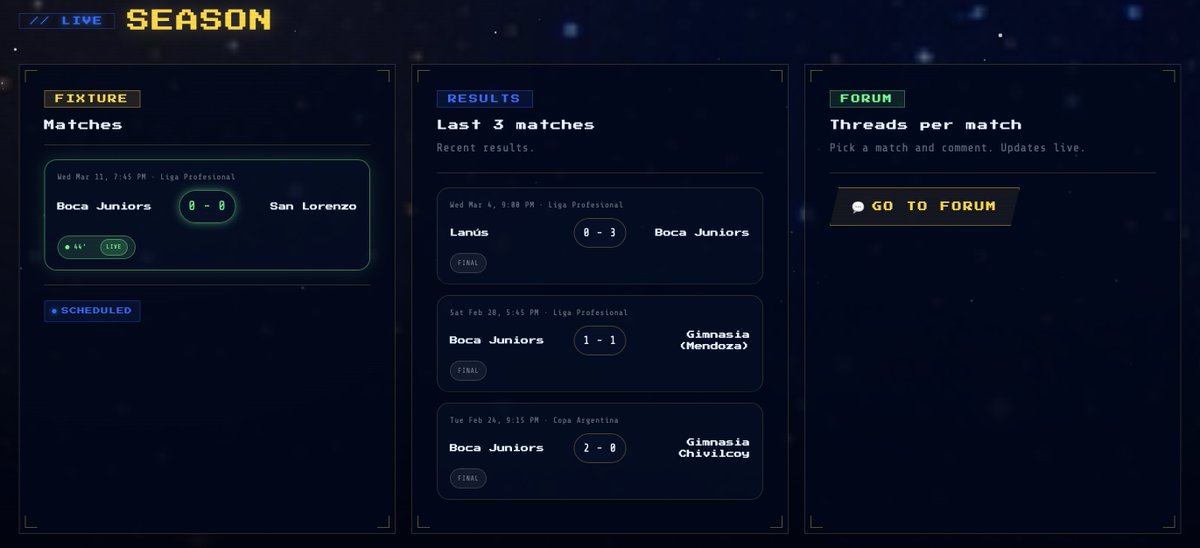 Xeneize-RXD Fun Token tweet media
