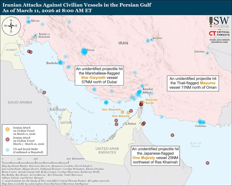 🇮🇷 Iran’s hesitation in the Strait of Hormuz says a lot

Iran has deployed fewer than 10 naval mines in the Strait of Hormuz so far, despite clearly having the capability to mine the waterway at scale.

That restraint likely isn’t military, but political.

A full mining campaign