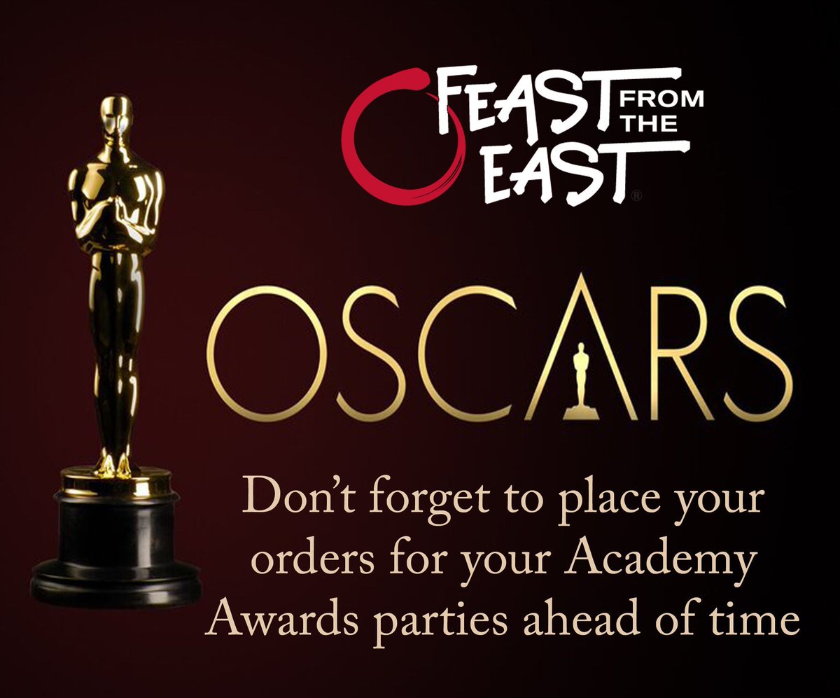 FFTE_'s tweet photo. Don't forget to place your order ahead of time for your Oscar Parties this weekend! It makes pick up and payment much easier when you pop in. https://t.co/i8Qta8cqJF
