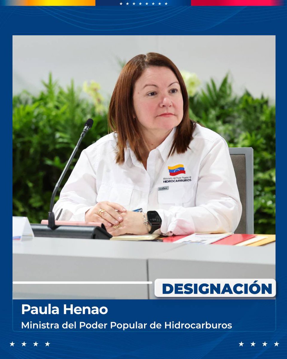 Delcy Rodríguez tweet media