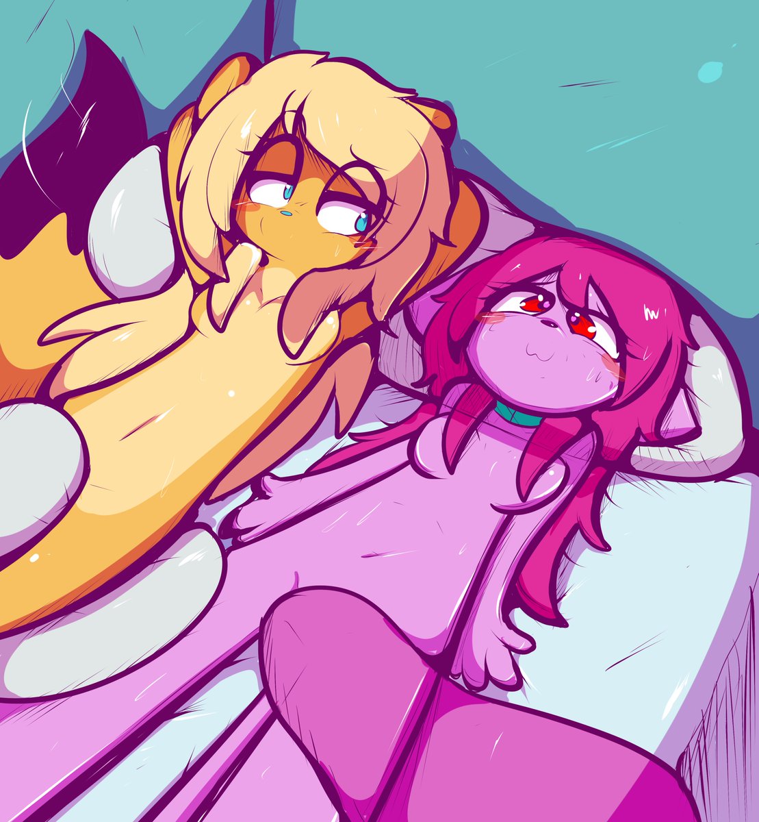 Tropbunny's tweet photo. Cuddle toonz https://t.co/7d9DZMkP3n