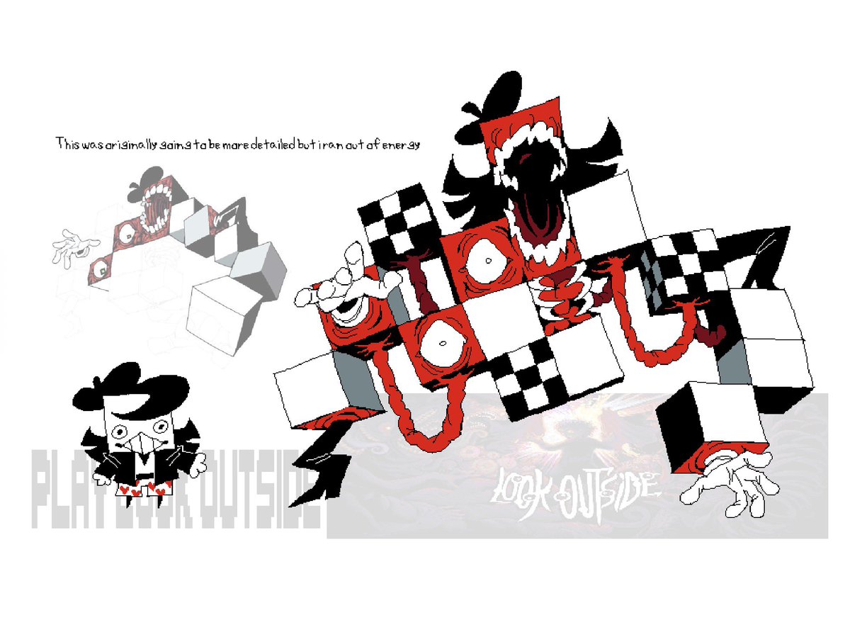 Made my sona look outside