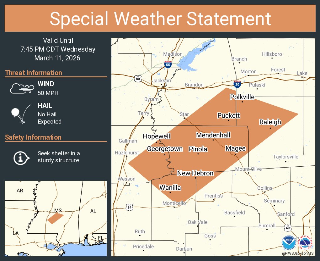 NWS Jackson MS tweet media