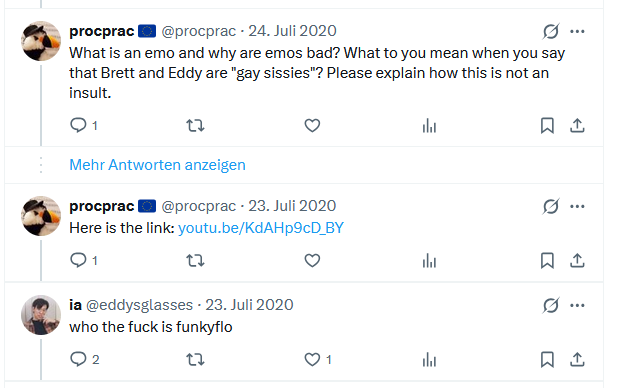 tpFunkyFlo's tweet photo. @eddysglasses @pavane____x #funkyflo likes bass, techno, linux. you  just some a fuckings viral youtubes violinists &amp; your foofara marketing PR online social media shit you all incl davie504 did was total CRIME &amp; should never h happened! 100 "bad" bassists are still better than 1 "good" but evil violinist https://t.co/yOtYmR1pIA