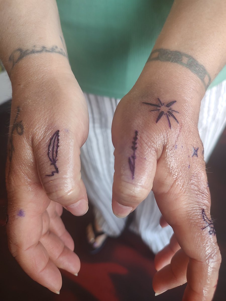 I did a thing today, y'all!! #NewTattoo #FreshInk