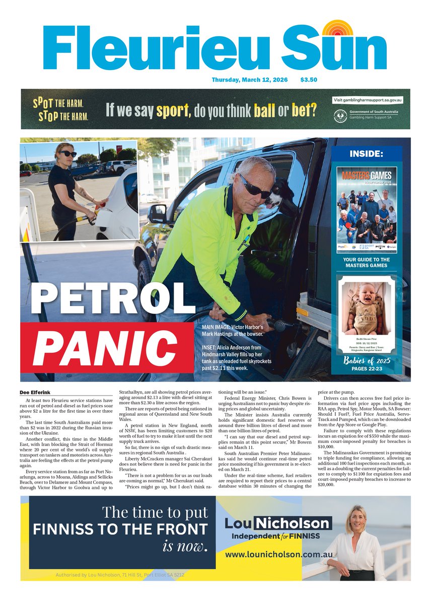Fleurieu Sun tweet media